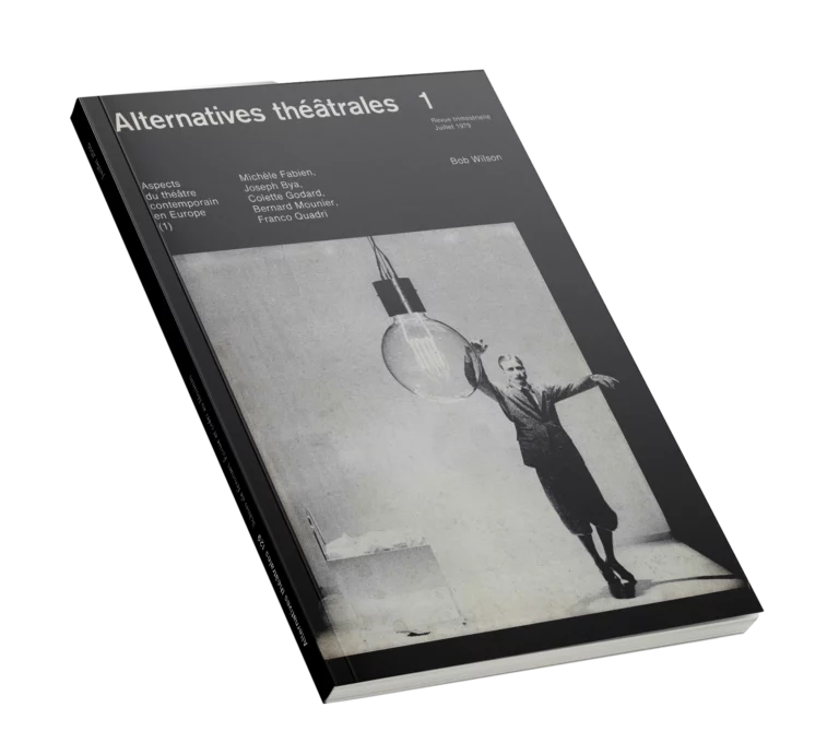 Aspect du théâtre contemporain en Europe-Couverture du Numéro 1 d'Alternatives Théâtrales
