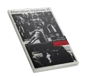 Le monologue-Couverture du Numéro 45 d'Alternatives Théâtrales