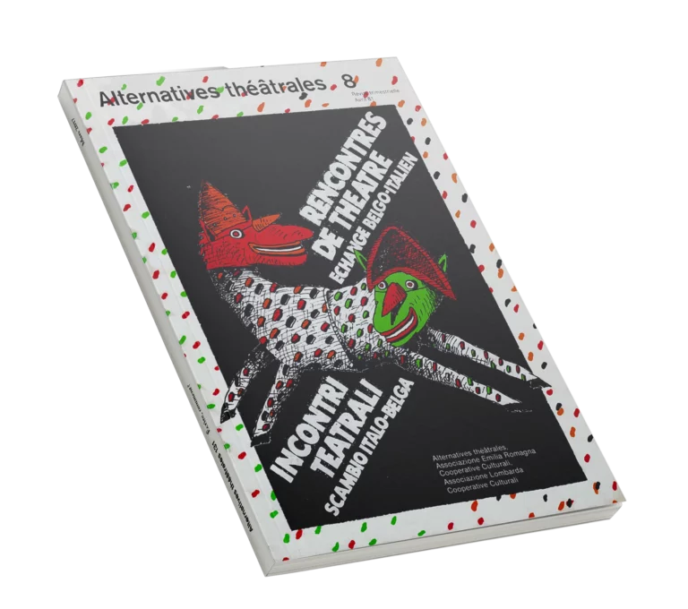 Échange belgico-italien-Couverture du Numéro 8 d'Alternatives Théâtrales