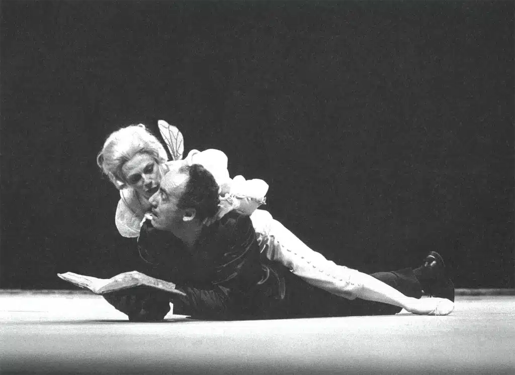 LES CÉPHÉIDES de Jean-Christophe Bailly, mise en scène Georges Lavaudant, avec de gauche à droite Annie Perret et Philippe Morier-Genoud, photo Michel Sartil Enguerand.