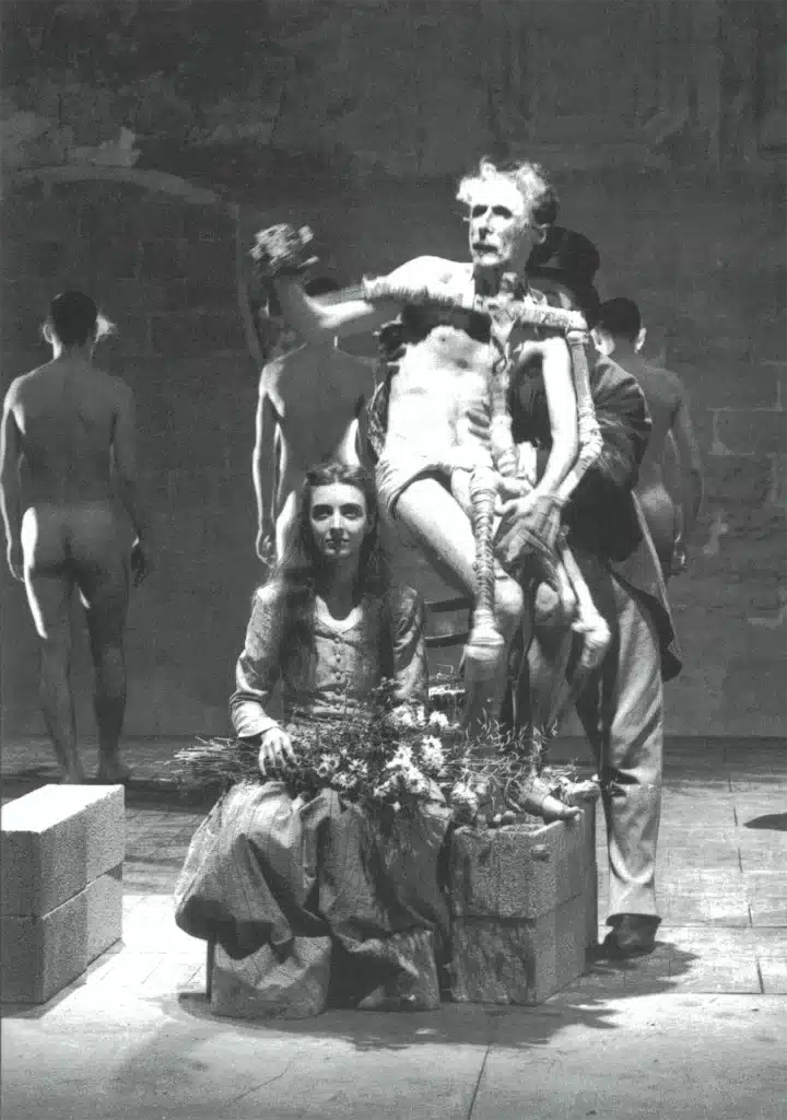 ENFONÇURES de Didier-Georges Gabily, photo festival d'Avignon.