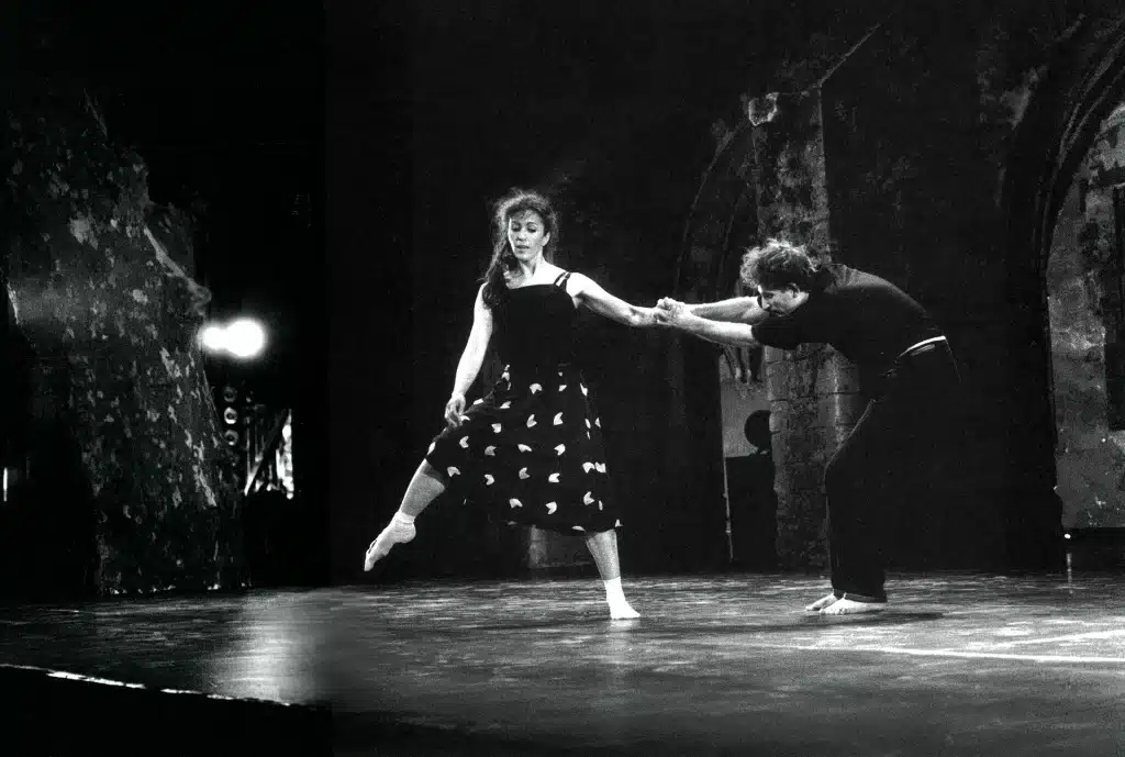 DAPHNIS ET CHLOÉ, chorégraphie Jean-Claude Galocca, 1982, photo Marc Enguerand.