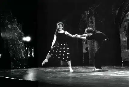 DAPHNIS ET CHLOÉ, chorégraphie Jean-Claude Galocca, 1982, photo Marc Enguerand.
