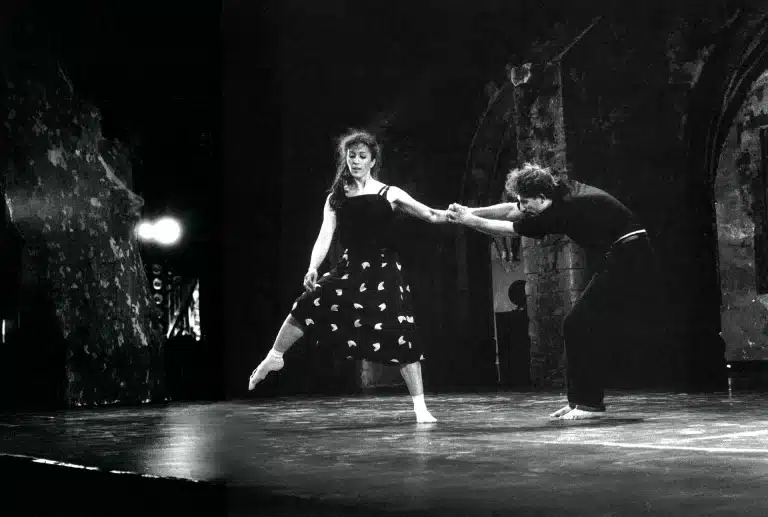 DAPHNIS ET CHLOÉ, chorégraphie Jean-Claude Galocca, 1982, photo Marc Enguerand.