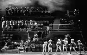 PLATÉE de Jean-Philippe Rameau, mise en scène de Laurent Pelly. Photo Colette Masson.