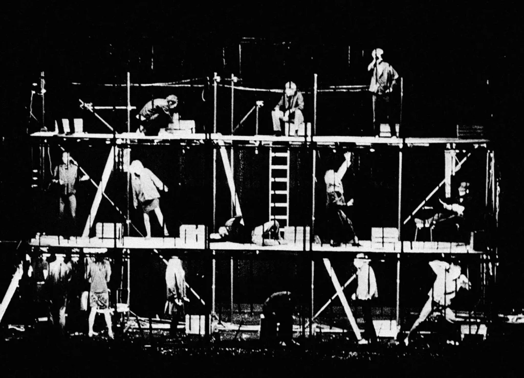 FRANKENSTEIN, Living theater, mise en scène de Julian Beck. Photo Gianfranco Mantegna