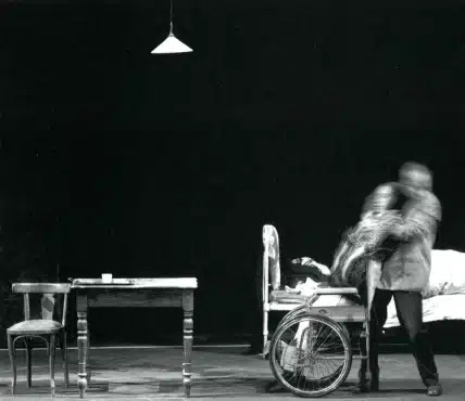 LA PLÂTRIÈRE, de Thomas Bernhard, mise en scène de Krystian Lupa au Théâtre Stary de Cracovie, 1992. Photo M. Gardulski.