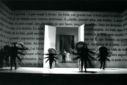 LA PUCE À L'OREILLE, de Georges Feydeau, mise en scène de Stanislas Nordey au Théâtre national de Bretagne (Rennes). Photo Elisabeth Carecchio.