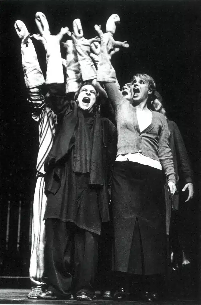 PAROLES MORTES OU LETTRES DE POLOGNE de Daniel Lemahieu. Mise en scène de François Lazaro. Photo Jean-Pol Stercq.