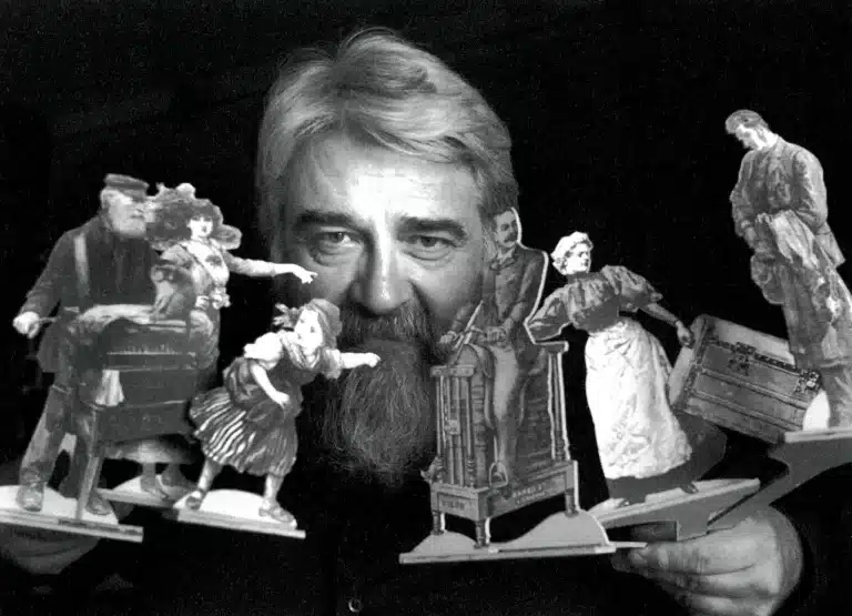 THÉÂTRE DÉCOMPOSÉ de Matéi Visniec. Mise en scène et interprétation d'Alain Lecucq (2000).