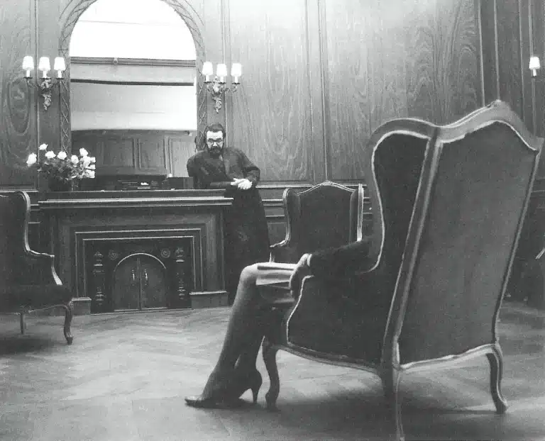 Patrick Descamps dans Out de Thomas Bernhard, mise en scène Marc Liebens. Photo: Danièle Pierre.