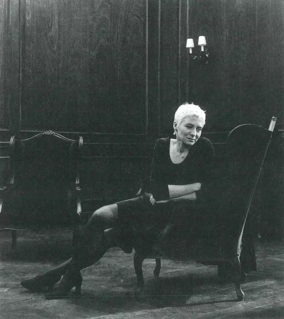 Nathalie Cornet dans JOCASTE de Michèle Fabien, mise en scène Marc Liebens. Photo: Alice Piemme. 