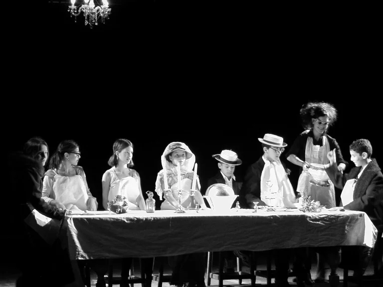 Atelier VOYAGEE N CRACOVANIEau Théâtre Océan Nord. Photo Michel Boermans.