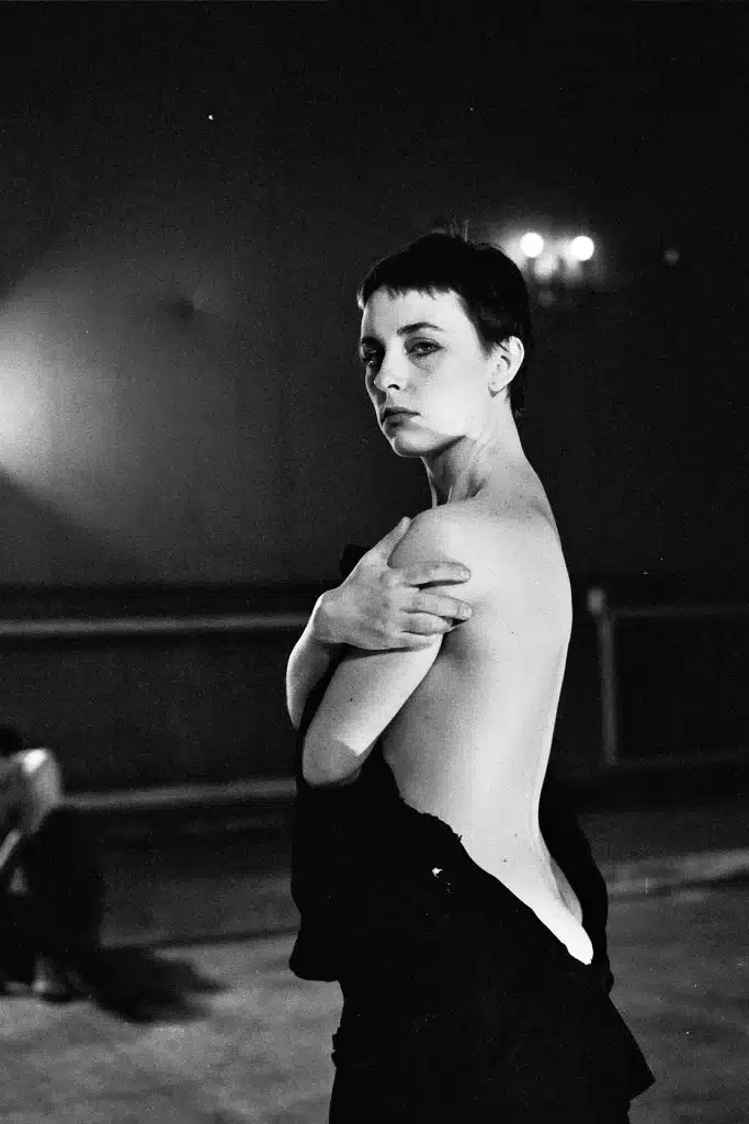 Francine Landrain dans IL NE VOULAIT PAS DIRE QU'IL VOULAIT LE SAVOIR MALGRÉ TOUT, mis en scène par le Groupov. Photo Lou Hérion.