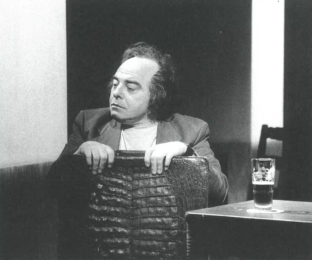 Guy Pion dans INACCESSIBLES AMOURS, mise en scène Roumen Tchararov. Photo Nicole Hellyn (A.M.L.).