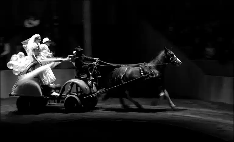 BATTUTA, THEATRE ÉQUESTRE ZINGARO de Bartabas, Fort d’Aubervilliers, Paris, 2006. Photo Marc Enguerand.