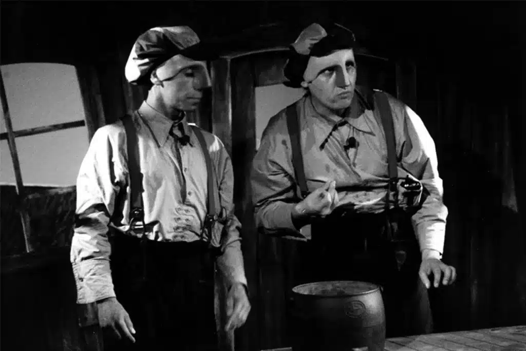 Jaime Lorca et Juan Carlos Zagal dans GEMELOS d'après Agora Kristof par La Troppa.
