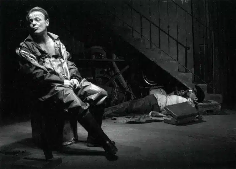 Luís Machín et Sergio Boris dans LA PESCA (La Pêche), mise en scène et scénographie Ricardo Bartís. Photo Andres Barragán.