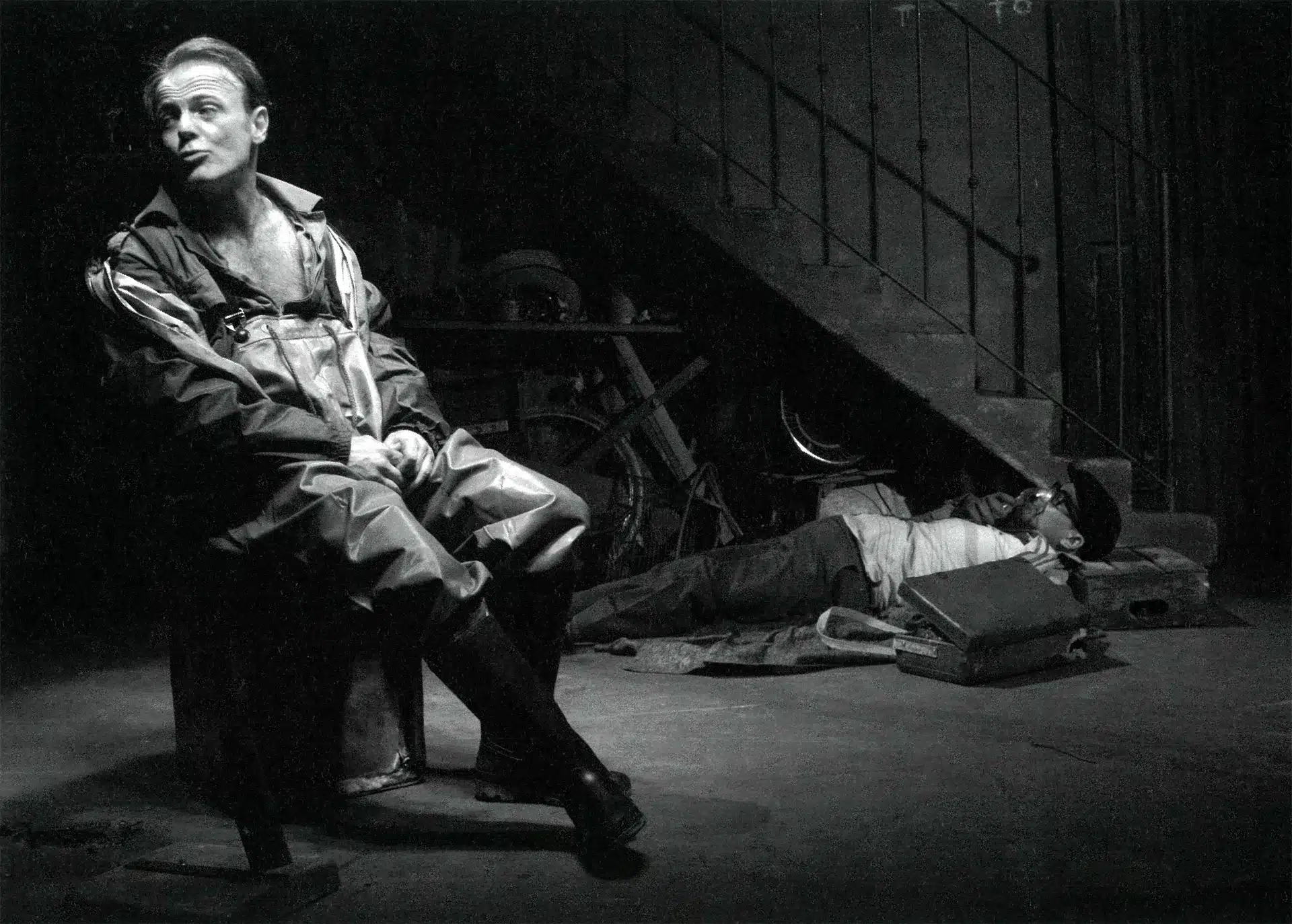 Luís Machín et Sergio Boris dans LA PESCA (La Pêche), mise en scène et scénographie Ricardo Bartís. Photo Andres Barragán.