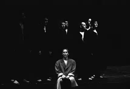 PYLADE de Pier Paolo Pasolini, mise en scène Stanislas Nordey, Théâtre Gérard Philipe de Saine-Denis. Photo Bellamy.