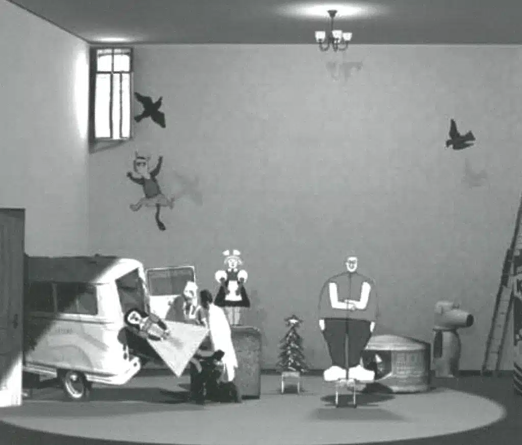 Affiche de HAPPINESSp, ièce de Andrey Moguchiy et Konstantin Filippov d’après un texte de Maurice Maeterlinck, mise en scène Andrey Moguchiy, créé pour le Prix Europe pour le théâtre en avril 2011 à Sainc-Petersbourg.