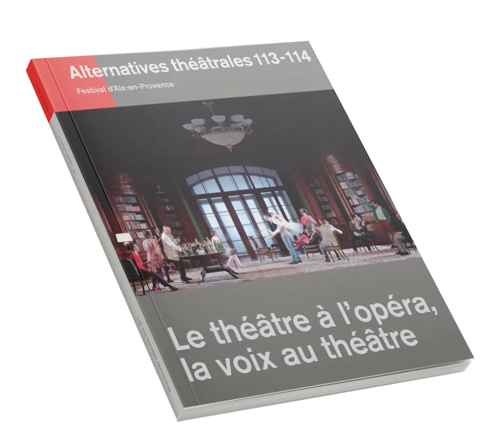 Couverture numéro 113_113 - Le théâtre à l’opéra, la voix au théâtre