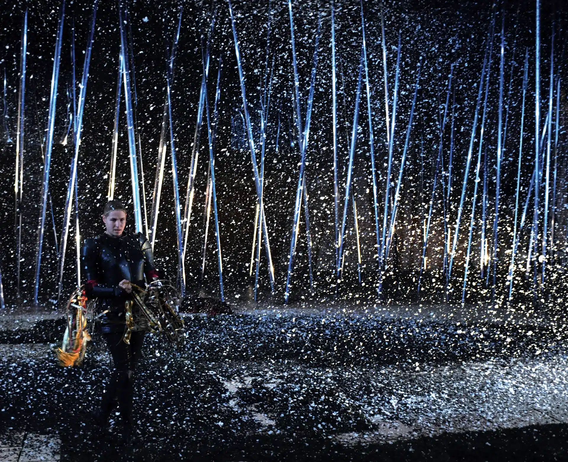 Véronique Dumont dans LE TERRITOIRE, écriture et mise en scène Martine Wijckaert. Photo Danièle Pierre.