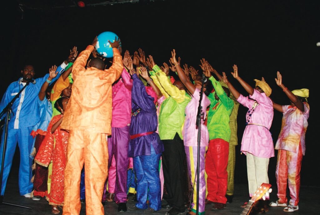 Chœur la Grâce (Chorale). Photo Étienne Kokolo.