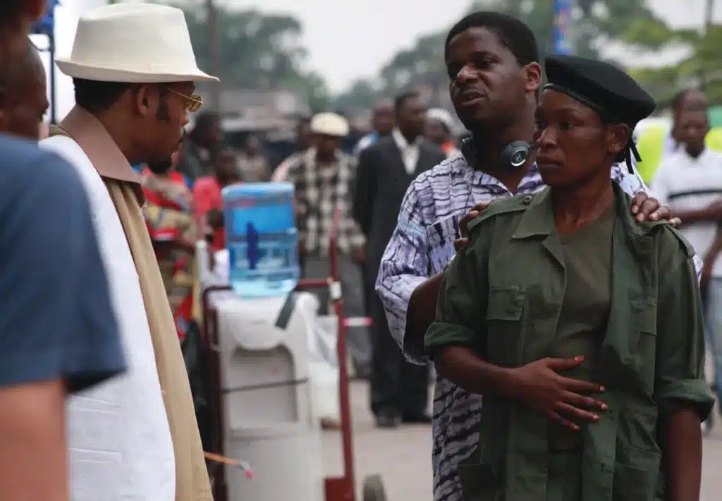 Marlène Longange et Hoji Fortuna dans Viva Riva!, film de Djo Munga.