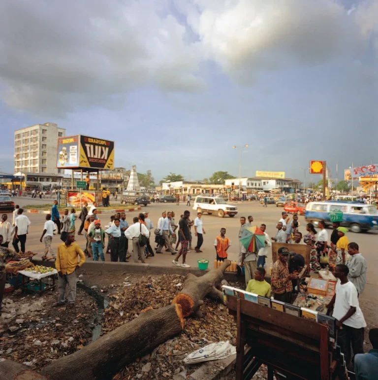 Place de Victoire, Kinshasa. Photo Marie-Françoise Plissart.