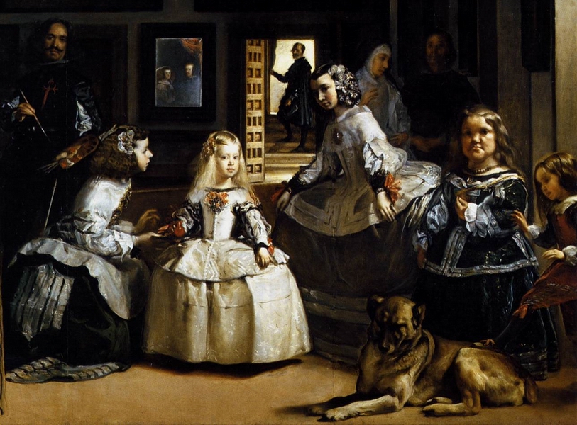 Las Meninas, Diego Velasquez, Musée du Prado, Madrid. 