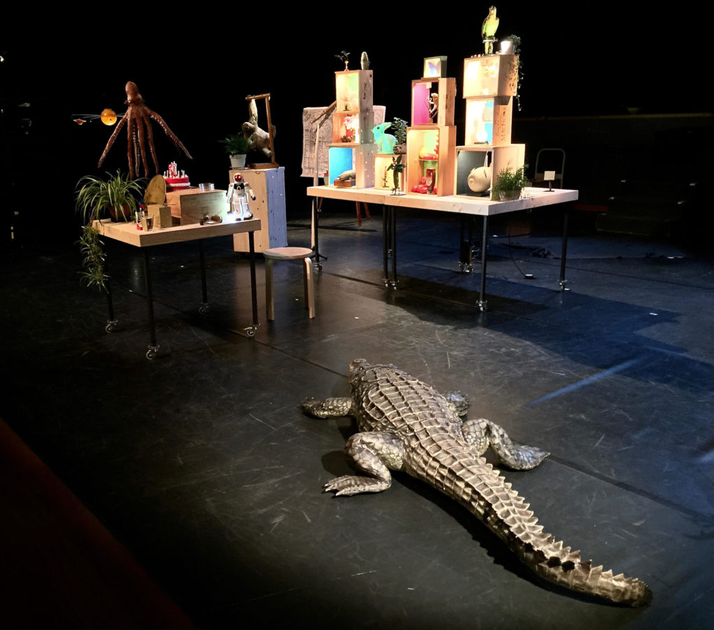 Spectacle Isabelle Dumont_Le cabinet des curiosités_Crocodile