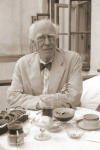 Photo de Constantin STANISLAVSKI, metteur en scène dans les années 1930. © Musée du Théâtre d’Art