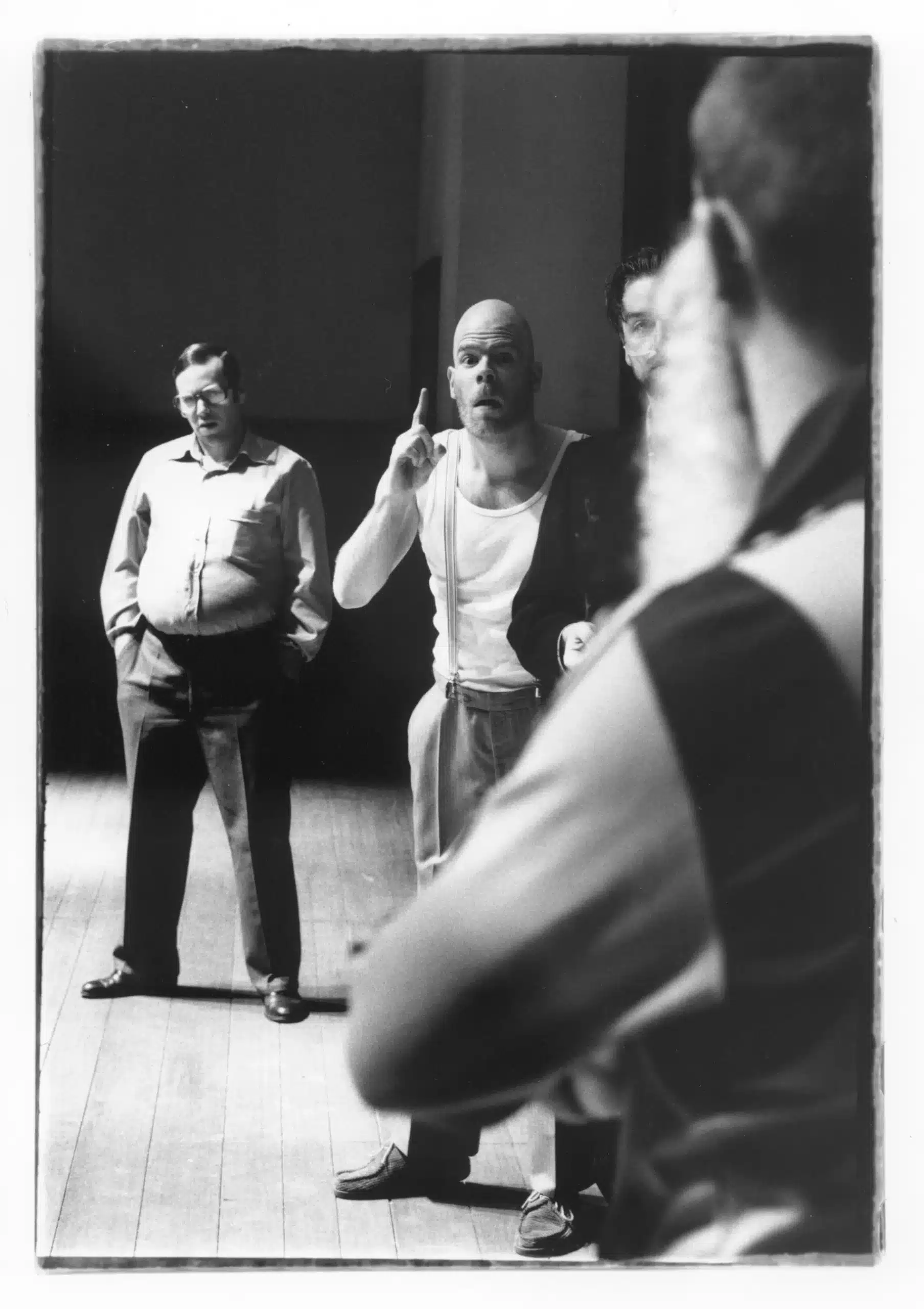 Steve Geerts et Bruno Vanden Broecke dans LA VIE ET LES OEUVRES DE LEOPOLD II de Hugo Claus. Photo Koen Broos.