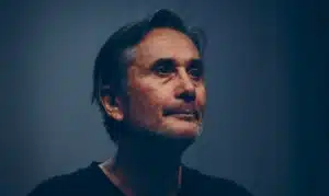 Angelo Bison dans L’Avenir dure longtemps d’après Louis Althusser, mise en scène Michel Bernard, Poème 2, Bruxelles, 2016. Photo Rudy Lamboray.