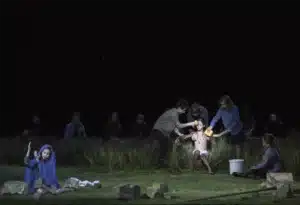Il Primo Omicidio d’Alessandro Scarlatti, mise en scène de Romeo Castellucci, Opéra de Paris, 2018. Photo Bernd Uhlig.