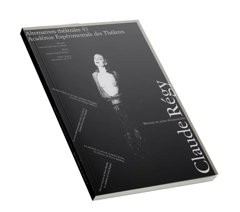 Claude Regy-Couverture du Numéro 43 d'Alternatives Théâtrales