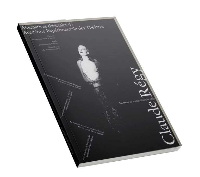 Claude Regy-Couverture du Numéro 43 d'Alternatives Théâtrales