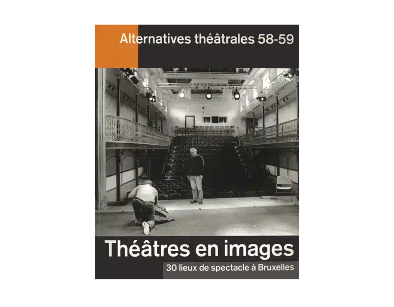 Théâtre en images-Couverture du Numéro 58-59 d'Alternatives Théâtrales