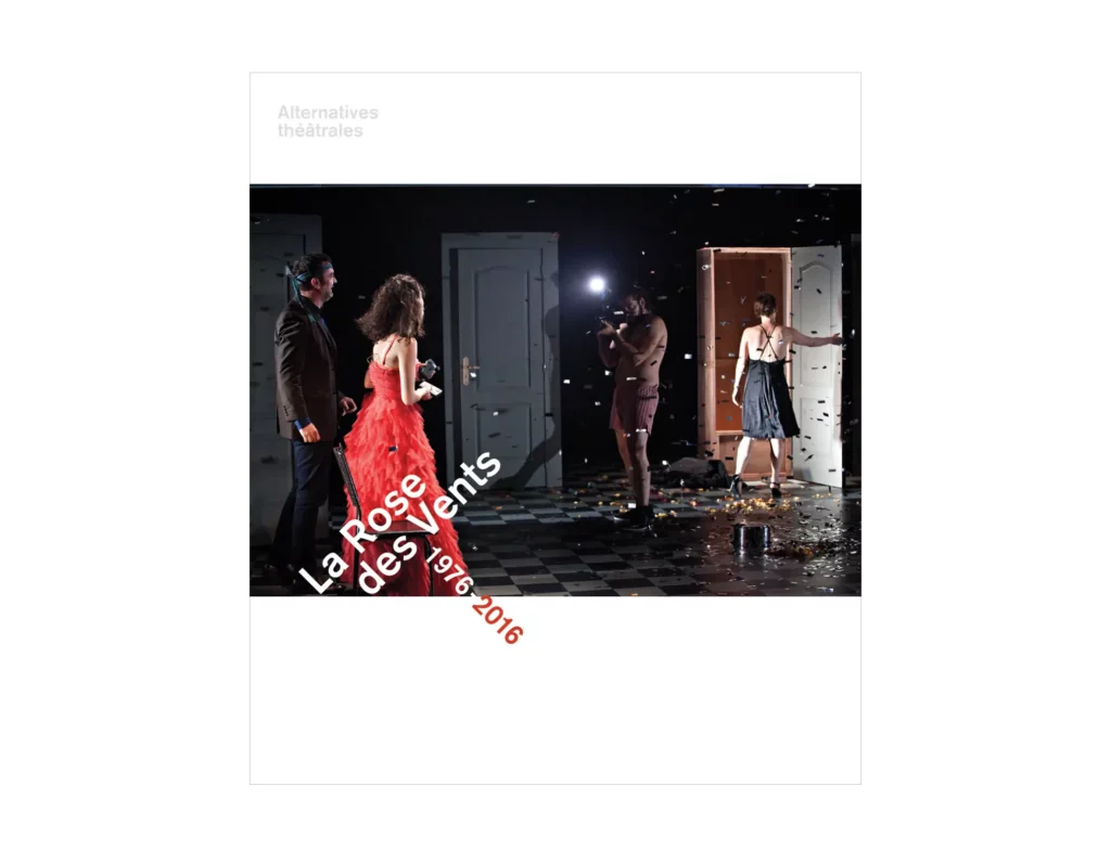 La Rose des Vents - Couverture du hors-série 18 d'Alternatives théâtrales