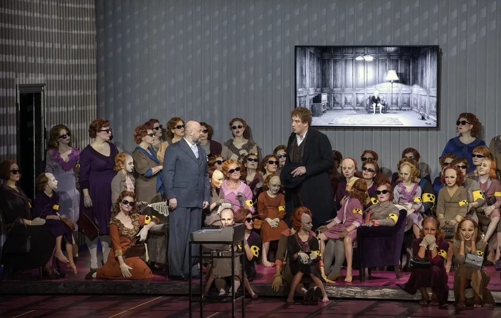 Macbeth, opéra de G. Verdi, livret de M. Piave, mise en scène de Krzysztof Warlikowski, direction musicale de Philippe Jourdan, Festival de Salzburg 2025 © Ruth Walz