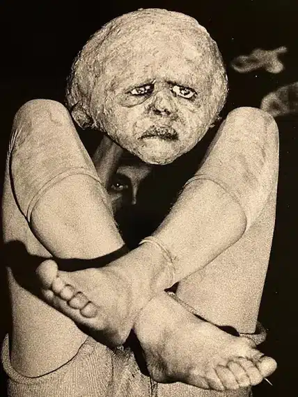 “Chair de ma chair", conçu, adapté, mis en scène par Ilka Schönbein, inspiré par "Pourquoi l'enfant cuisait dans la polenta" récit-mémoire d'Aglaja Veteranyi, avec Ilka Schönbein, Nathalie Pagnac et Bénédicte Holvoote. Masques, marionnettes et costumes : Ilka Schönbein. Création en 2006 à Charleville-Mézière (France)