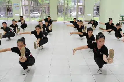 Exercices réalisés par les élèves du département de Jin Ju de l’INTCPA, 2024, Taipei, Taïwan© Département Jin Ju, NTCPA