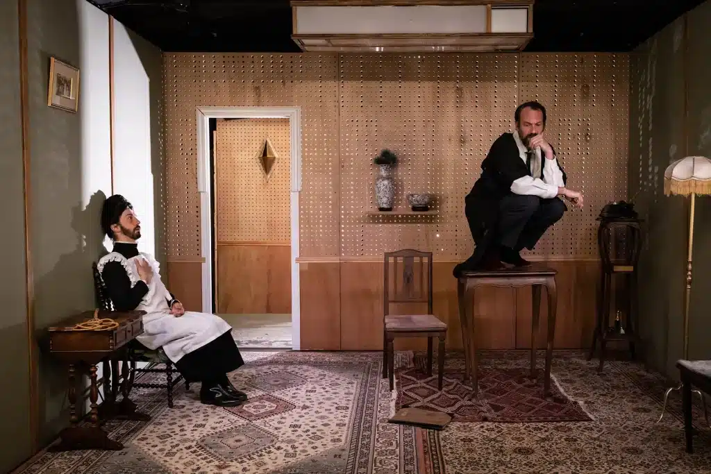 Dans le cerveau de Maurice Ravel, texte et mise en scène Julien Fišera, Cie Espace Commun, 2021, La Pop, Paris