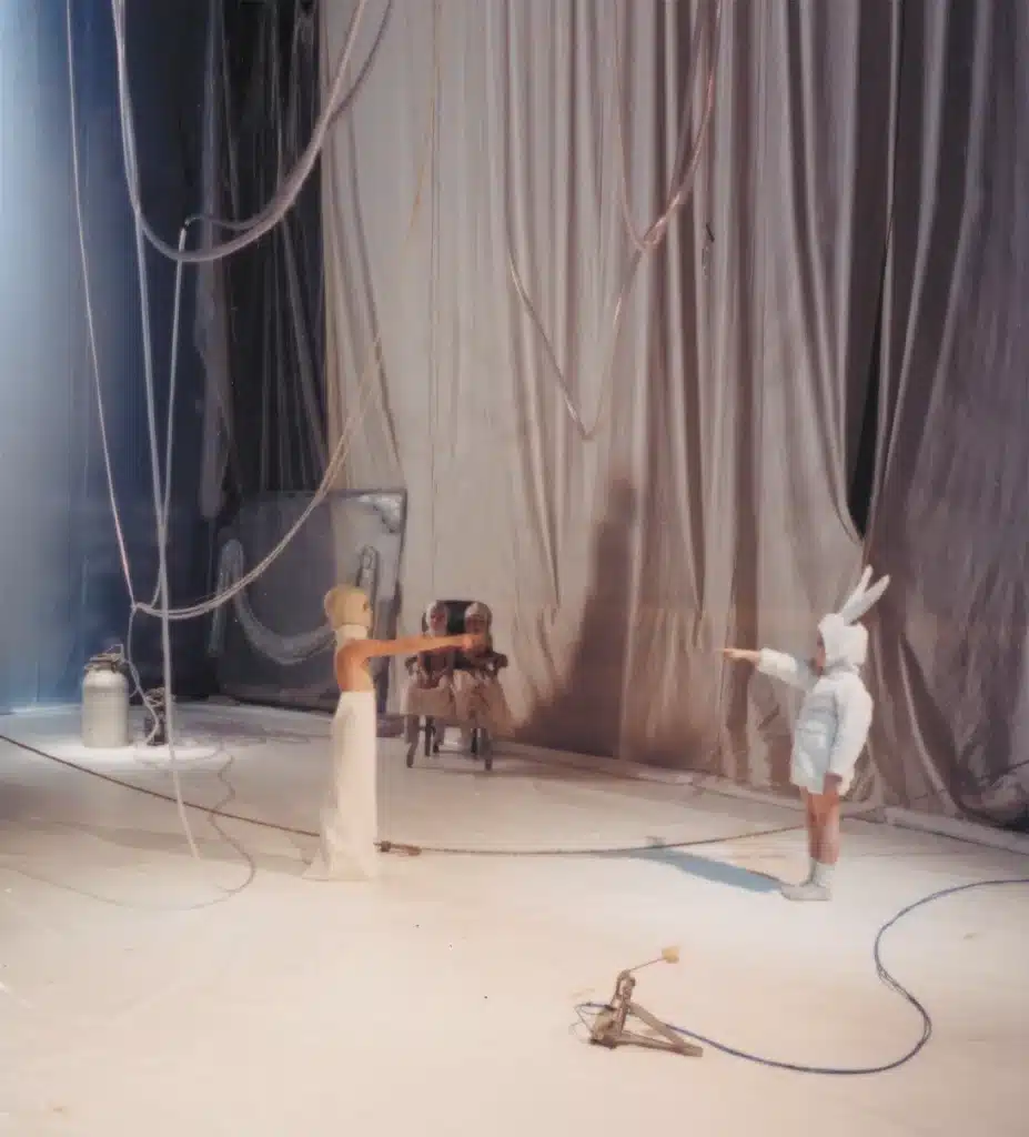 Genesi: From the Museum of Sleep, Socìetas Raffaelo Sanzio, Amsterdam, Holland Festival, TTA Theatre Westergas Fabriek, 1999© Luca del Pia