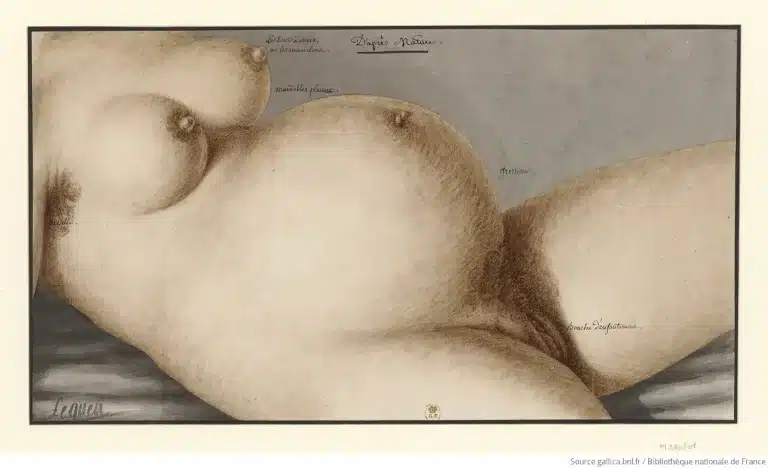 Lequeu, Jean-Jacques (1757-1826), D’après nature [femme enceinte] : [dessin]